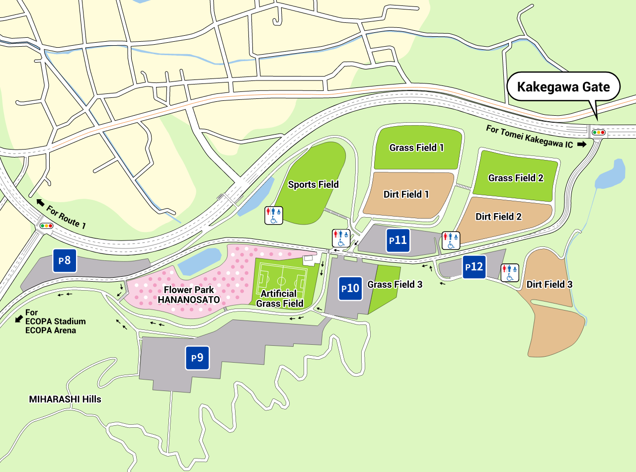East area Parking