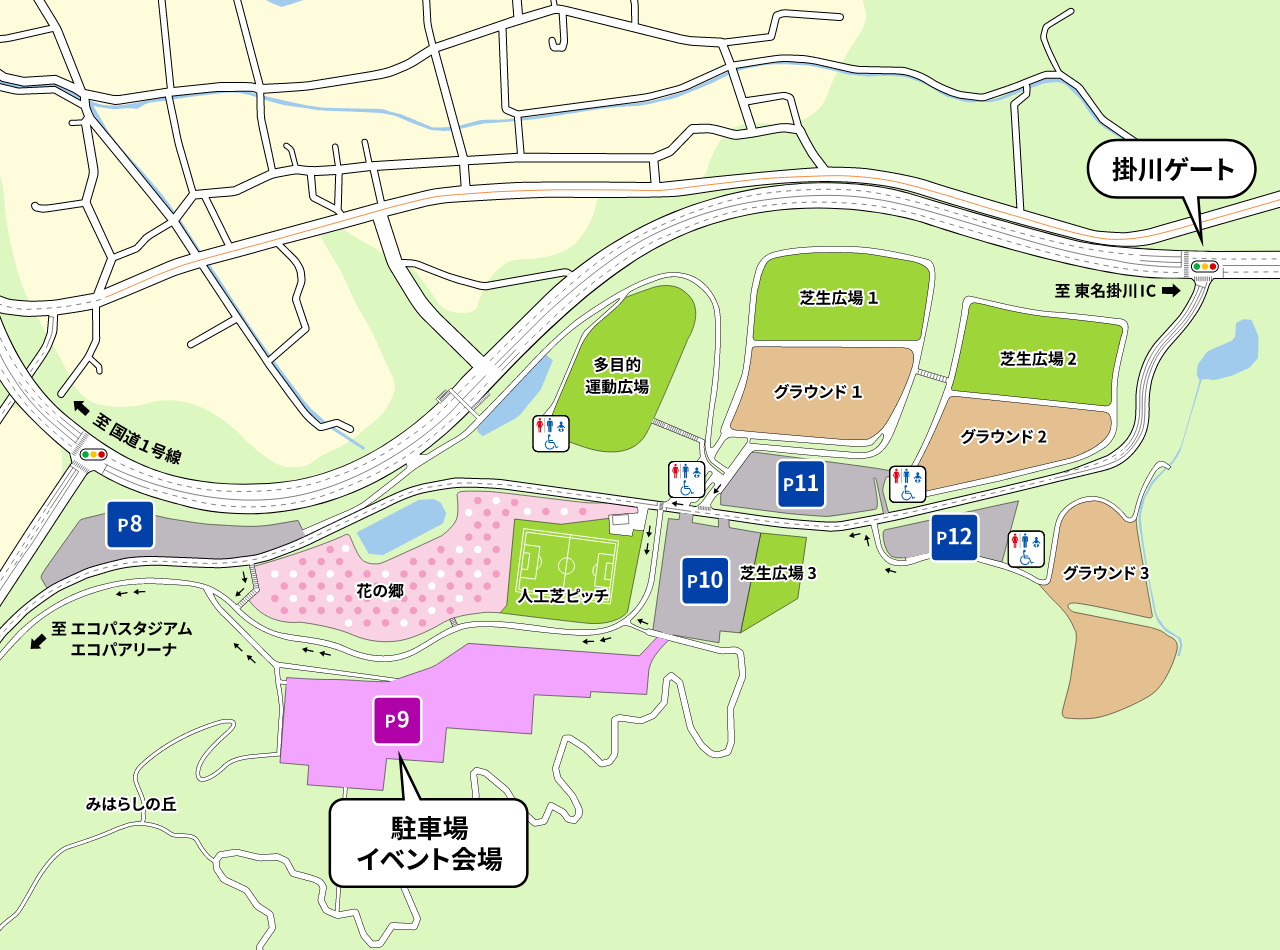 駐車場イベント会場マップ2