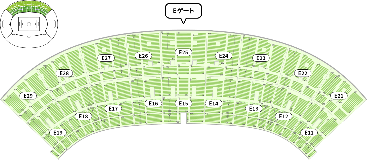東バックスタンド画像